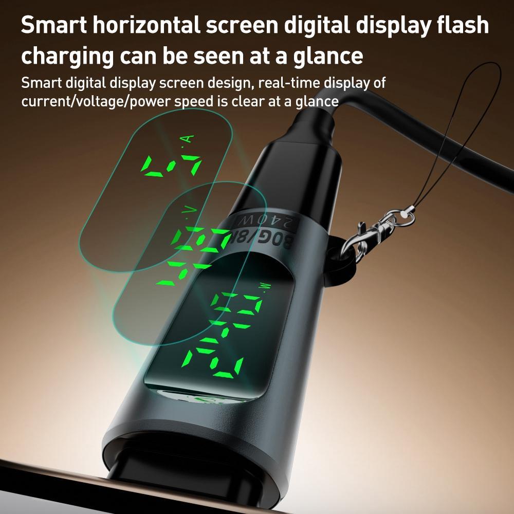 240W USB C Adapter With Display Fast Charge Extension 7