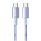 Braided USB C Fast Charging Cable 100W PD Nylon Durable Type C Power Data Cable 8