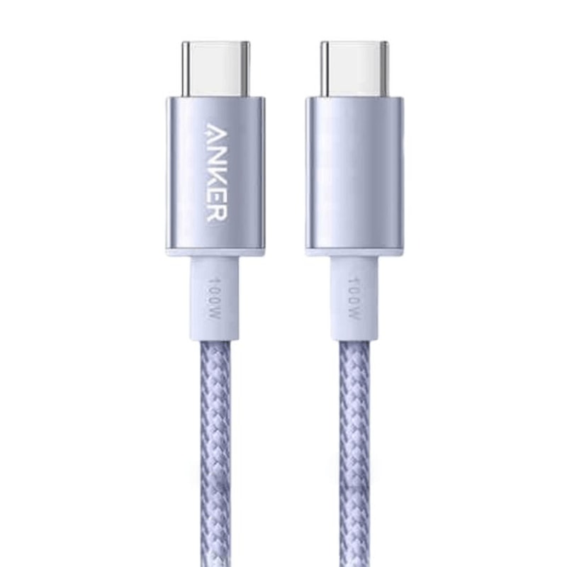 Braided USB C Fast Charging Cable 100W PD Nylon Durable Type C Power Data Cable 8