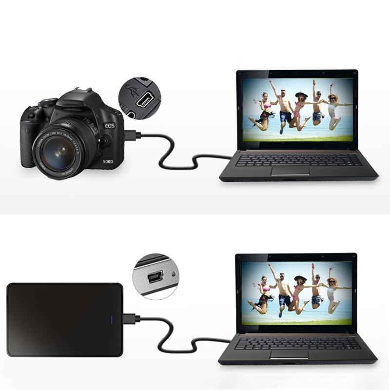 Mini USB Adapter Cable USB 20 Male To Mini USB Connector 0