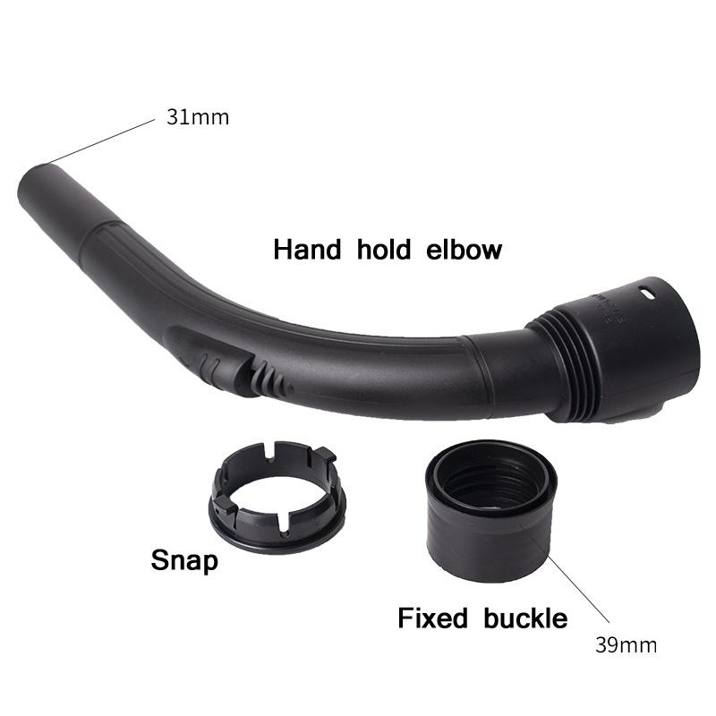 Universal Vacuum Cleaner Elbow Adapter Handle Attachment for Flexible Cleaning