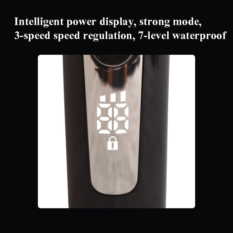 Cordless Hair Clipper Set With LCD Display For Baby Kids And Adults 2