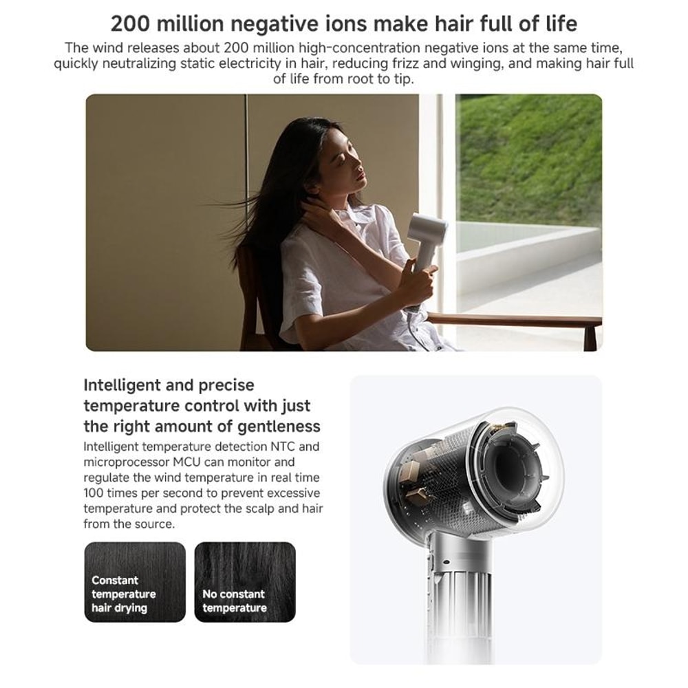 High Speed Ionic Hair Dryer For Fast Drying And Frizz Control 5