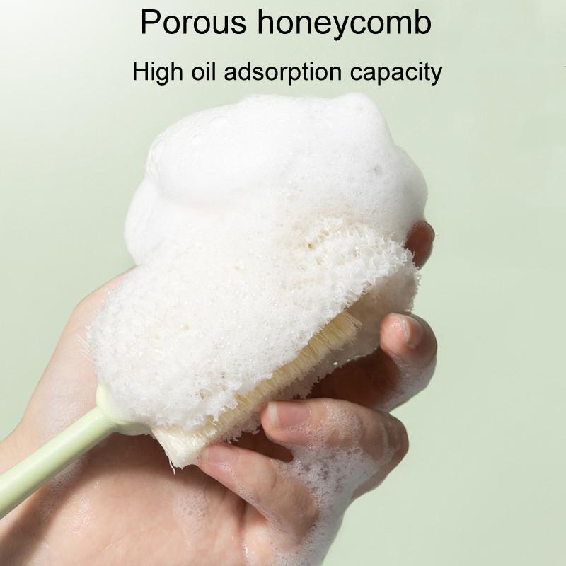 Long Handle Bottle Cleaning Brush With Removable Sponge Stand Deep Clean Cup Brush 2