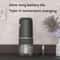 Portable Electric Coffee Grinder With Ceramic Burr Adjustable Grind AutoStop USBC Charging 3