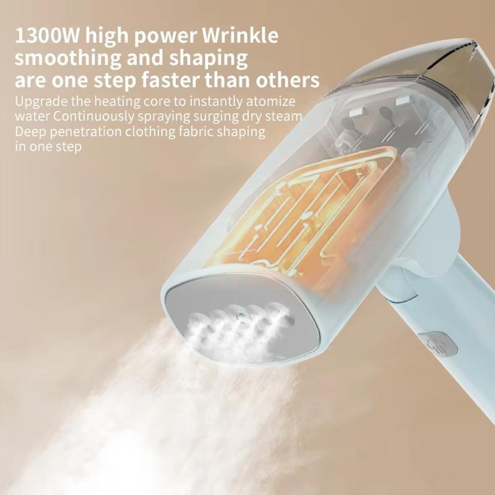 Foldable Travel Steamer For Clothes Handheld Garment Steamer Iron 5