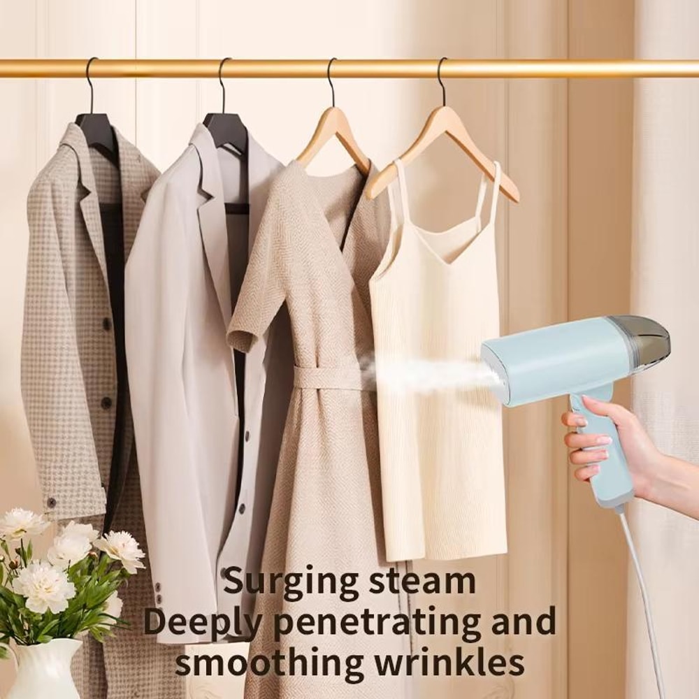 Foldable Travel Steamer For Clothes Handheld Garment Steamer Iron 3