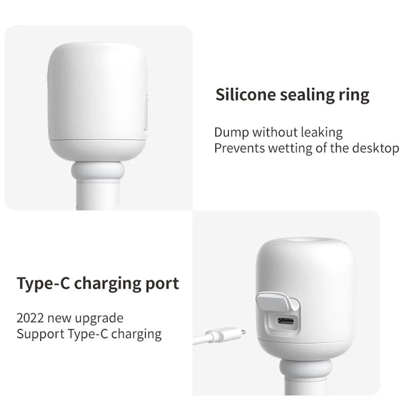 Wireless Portable Humidifier High Mist No Water Tank Compact Air Moisturizer 11