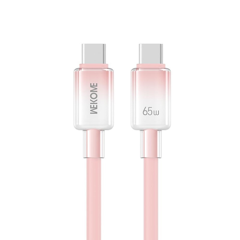 Magnetic 65W USB C Cable Fast Charging Silicone Retractable Cord 3