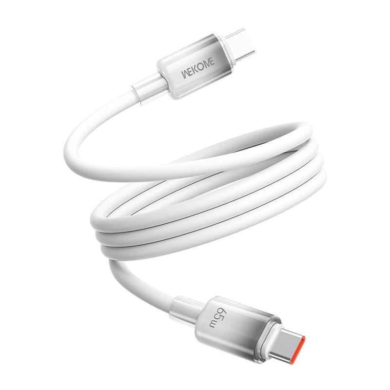 Magnetic 65W USB C Cable Fast Charging Silicone Retractable Cord 1