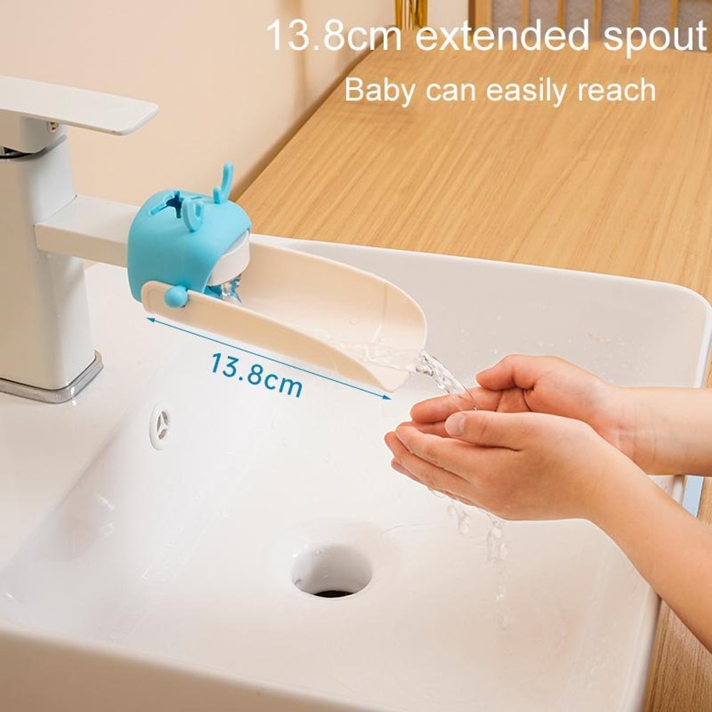 Cartoon Deer Kids Faucet Extender Splashproof Sink Attachment & Diverter Tool