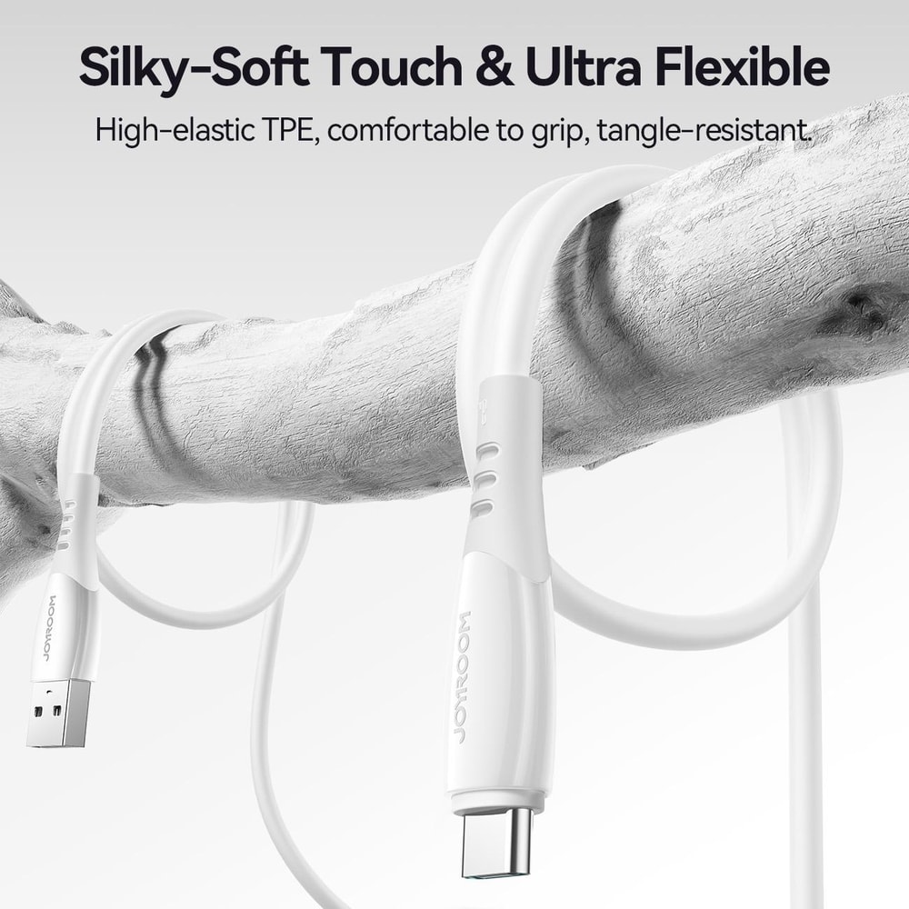 Vibrant Series 3A USB To Type C Fast Charging Cable For Reliable Charging And Data Sync 4