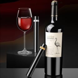 air pressure wine bottle opener stainless steel portable cork remover tool