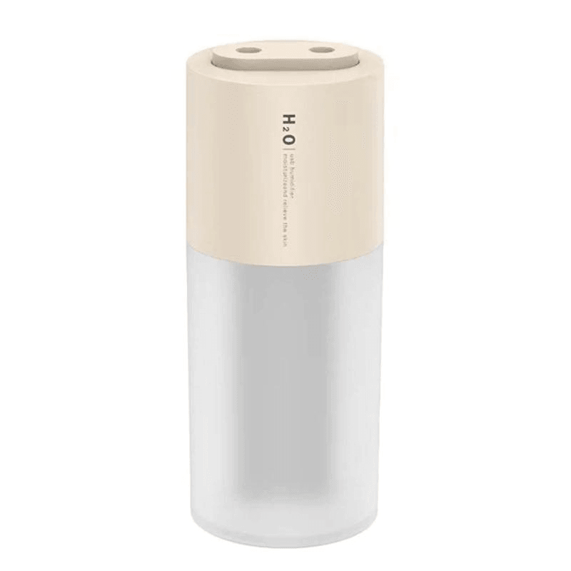 Portable Dual Spray Humidifier With USB Power And Night Light For Bedroom Desk 10