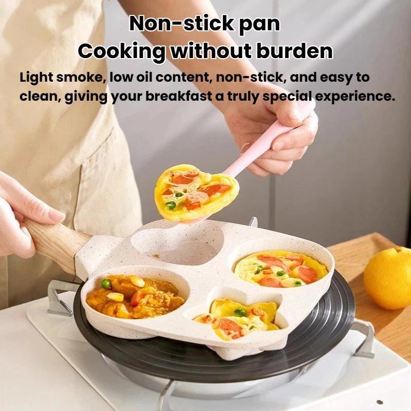 Non-Stick Egg Frying Pan Burger Maker Pan for Breakfast Cooking