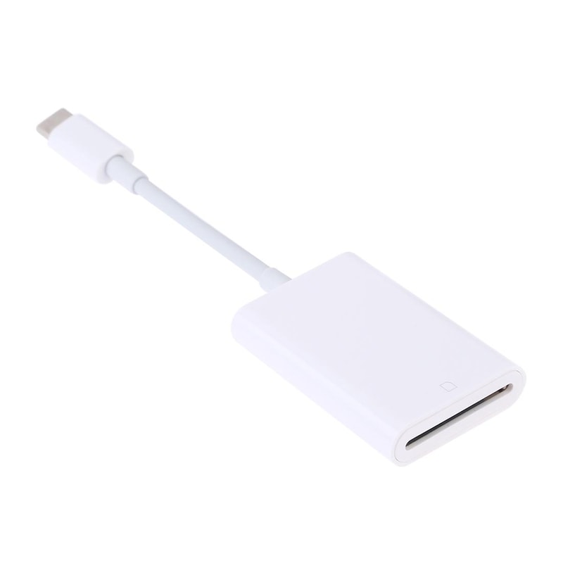 USB C SD Card Reader Adapter Fast Plug Play Type C Memory Card Reader 0
