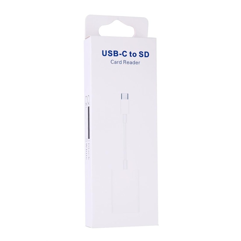 USB C SD Card Reader Adapter Fast Plug Play Type C Memory Card Reader 4