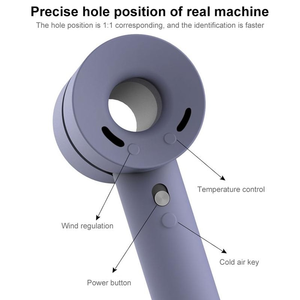 Hair Dryer Cover Shockproof Silicone Protective Case 3