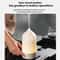 USB Aroma Diffuser Vase Humidifier With Color Mood Light For Home Office 2