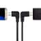 Right Angle USB C To Micro USB Adapter Cable Compact Elbow Fast Charge Sync 0
