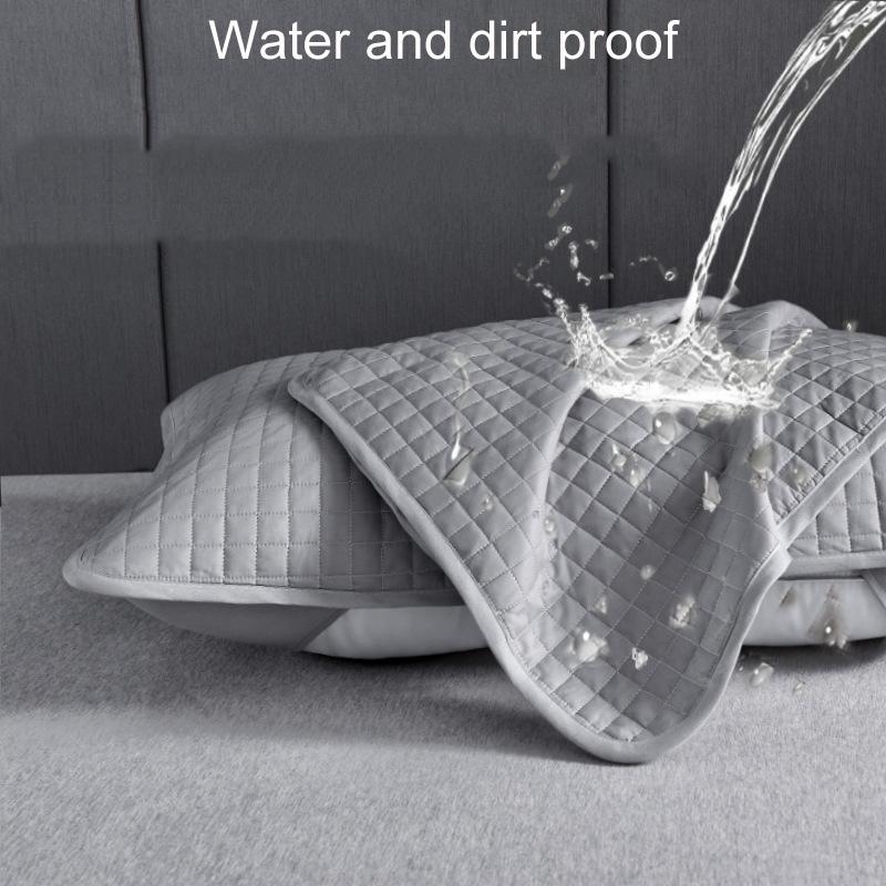 Breathable Cotton Pillowcases Anti Sweat & Dirt Protection