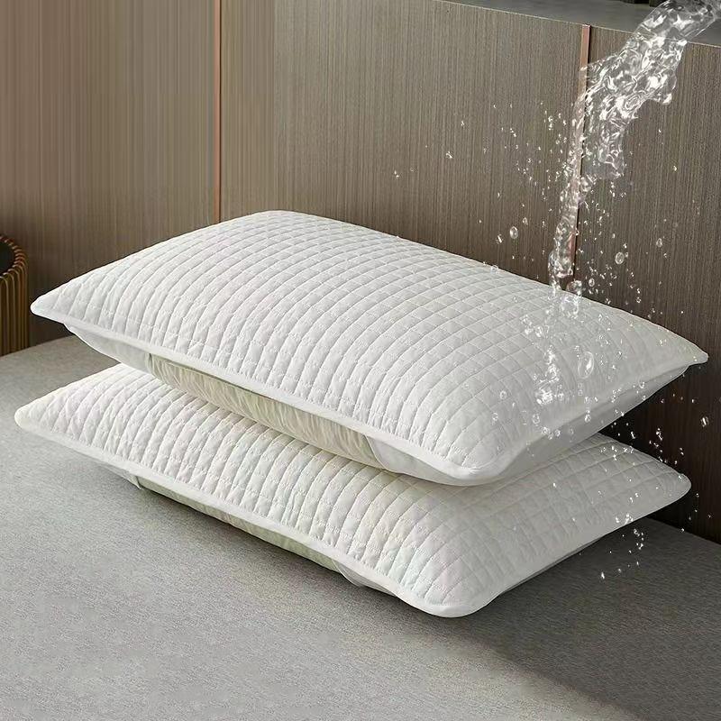 Breathable Cotton Pillowcases Anti Sweat & Dirt Protection