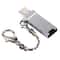 Mini Aluminum USB C Adapter USB C To USB Converter With Keychain 5
