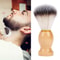 Classic Badger Hair Shaving Brush with Wood Handle for Rich Wet Shaves