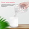 Portable Mini Humidifier USB Rechargeable Cool Mist Desk Humidifier Gray 3