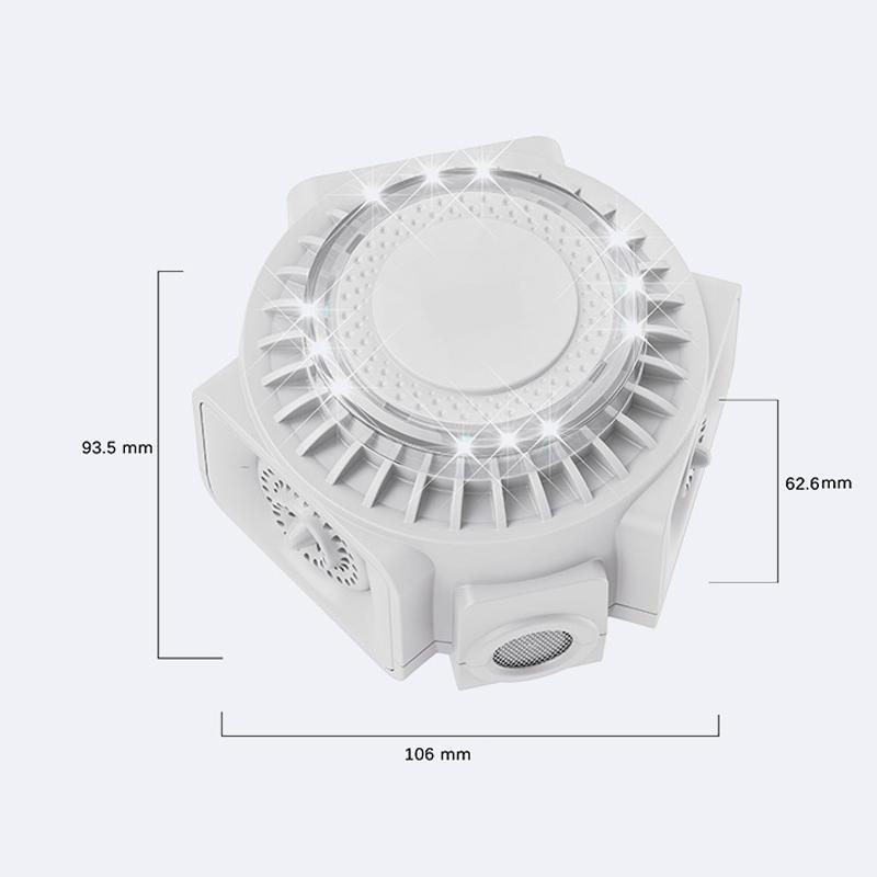 Ultrasonic Pest Repeller Indoor 360 Electronic Rodent And Insect Control Device 6