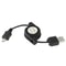 Retractable Micro USB Cable USB Fast Charge Sync Cord Compact Travel Cable 0