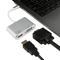 4 In 1 USB C Hub HDMI VGA USB Adapter With 87W Charging 3