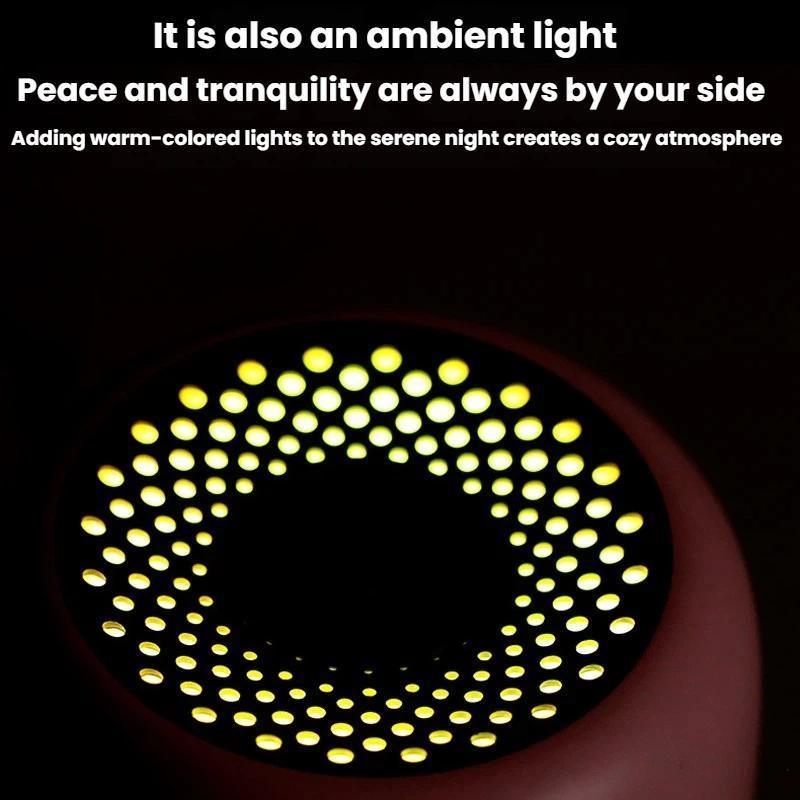 Portable USB Mini Humidifier With Night Light Cool Mist For Car Desk Bedroom 4