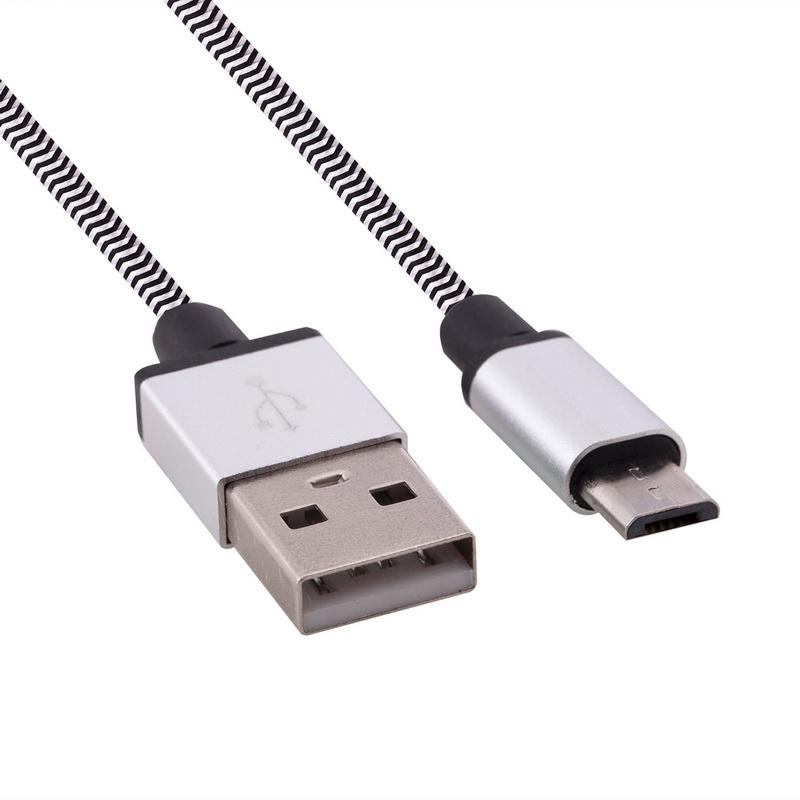 Braided Micro USB Cable Durable Fast Sync USB 20 Charging Cord 4