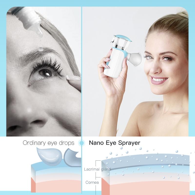 Portable Eye Mist Sprayer For Dry Eyes Ultrasonic Eye Care Device 7