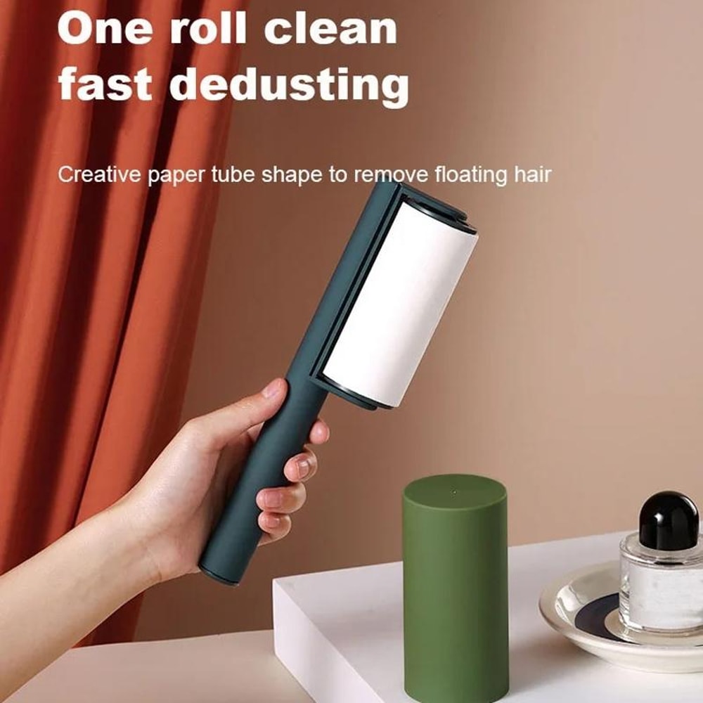 Reusable Lint Roller For Clothes And Sofa Pet Hair Remover With TearOff Sheets 5