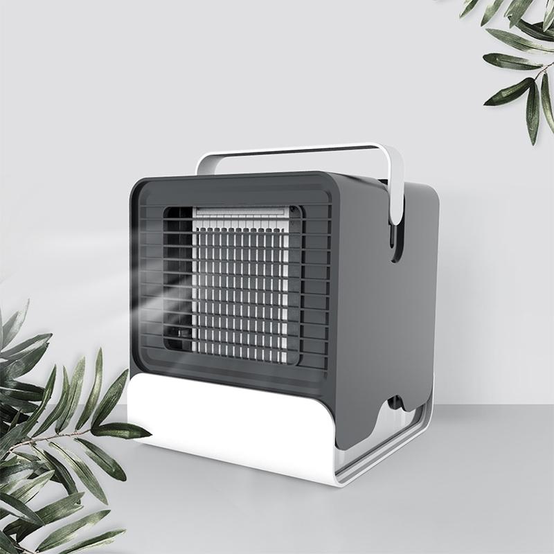 Spades Negative Ion Portable Air Cooler Fan with Humidification – Personal Air Conditioner for Home & Office
