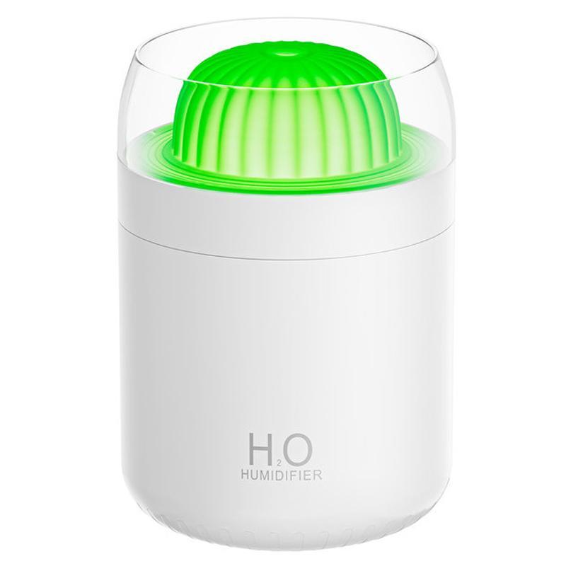 Cactus USB Humidifier Mini Car And Desk Cool Mist Night Light 12