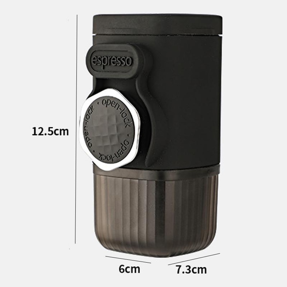 Portable Hand Press Coffee Maker Travel Manual Brewer 9