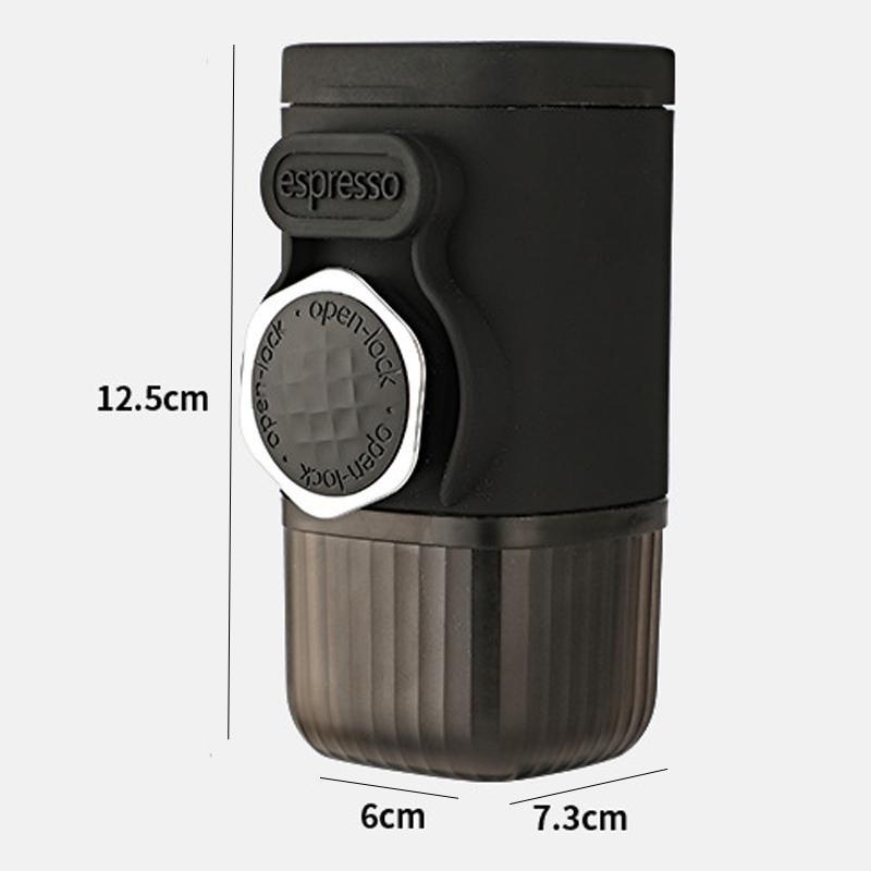 Portable Hand Press Coffee Maker Travel Manual Brewer 9