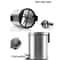 Round Stainless Steel Pedal Trash Bin Covered Waste Bin For Home Office Hotel Use 2