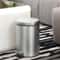 Round Stainless Steel Pedal Trash Bin Covered Waste Bin for Home, Office & Hotel Use