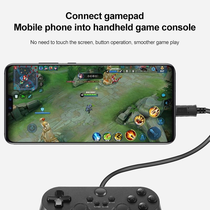 USB C OTG Adapter Cable Fast 10Gbps Data Transfer USB C To USB A Female Converter 3