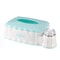 Retractable Tissue Box Organizer With Drawer And Toothpick Holder For Living Room 2