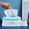 Retractable Tissue Box Organizer With Drawer And Toothpick Holder For Living Room 8