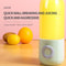 Portable USB Blender Bottle Electric Juicer Compact Smoothie Maker 3