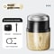 Wood Grain Electric Shaver For Men Rechargeable Rotary Razor With Stainless Steel Blades 8