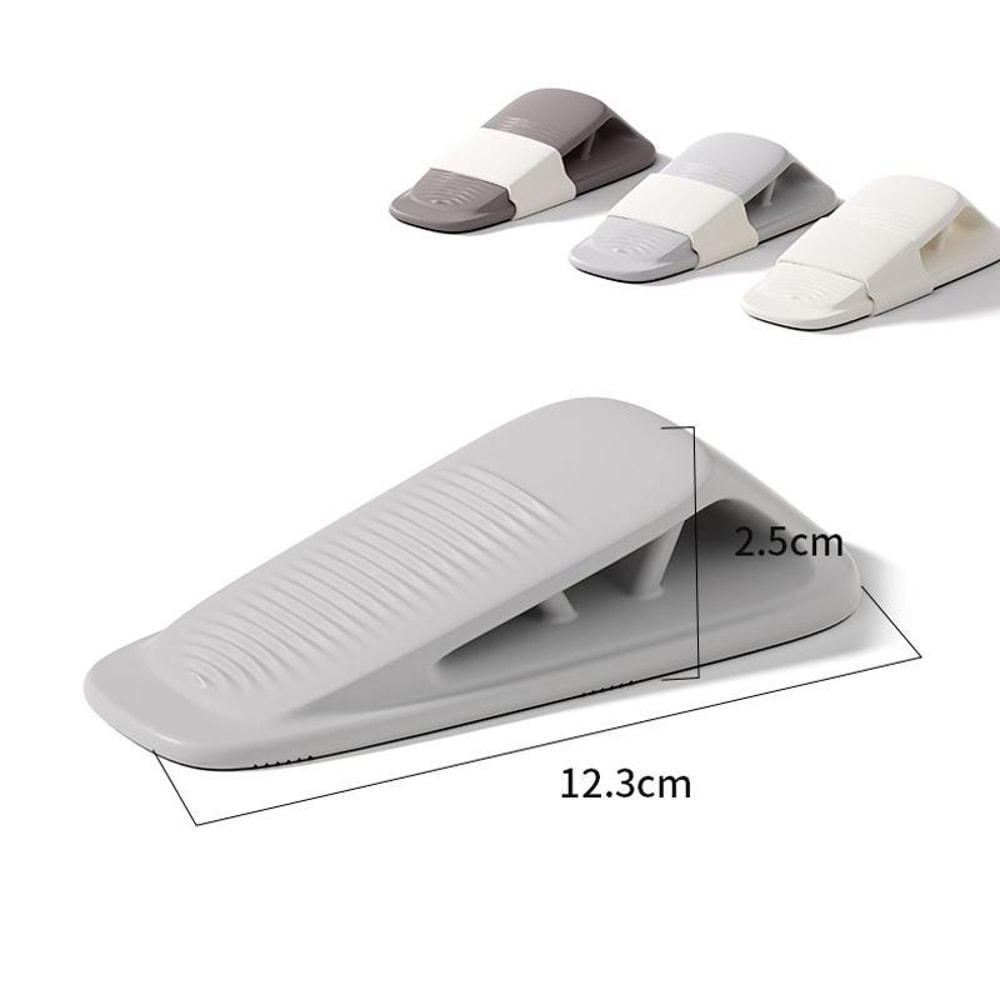 Self Adhesive Silicone Door Stopper Anti Collision Windproof Door Holder
