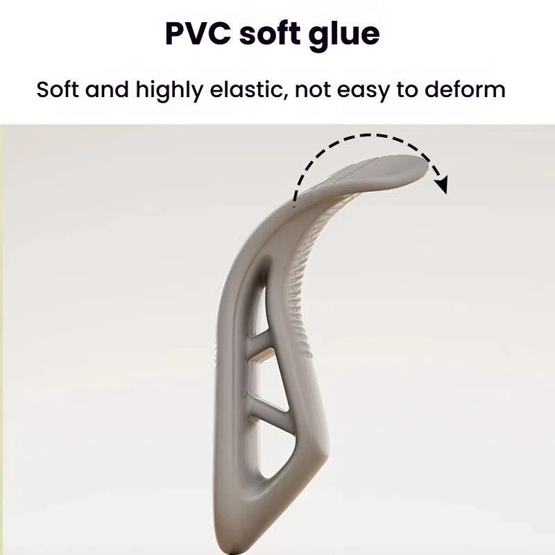 Self Adhesive Silicone Door Stopper Anti Collision Windproof Door Holder