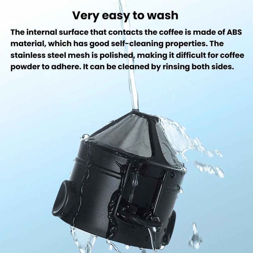 Portable Paperless Pour Over Coffee Dripper Reusable Filter Cone 2